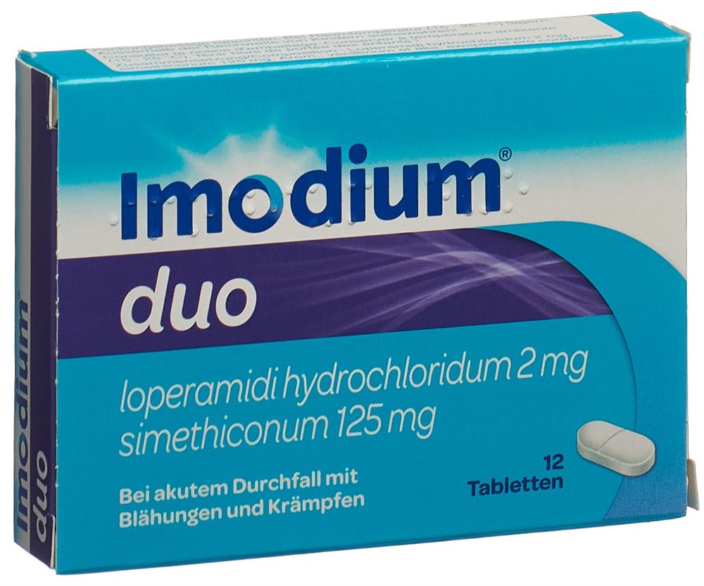 IMODIUM Duo (Simeticon 125 mg/133 mg)