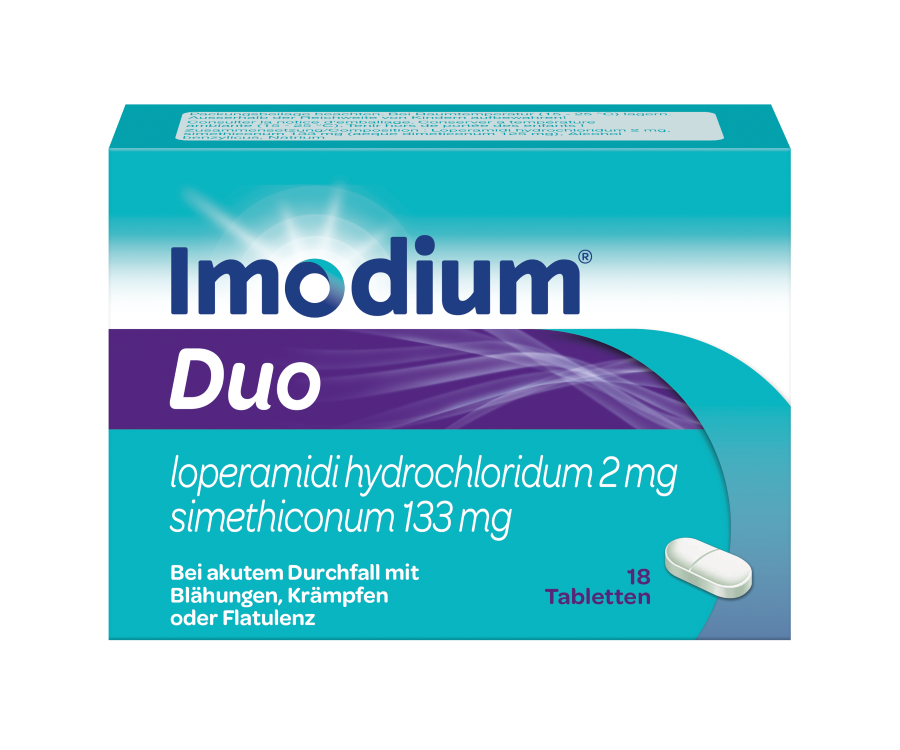 IMODIUM Duo (Simeticon 125 mg/133 mg)