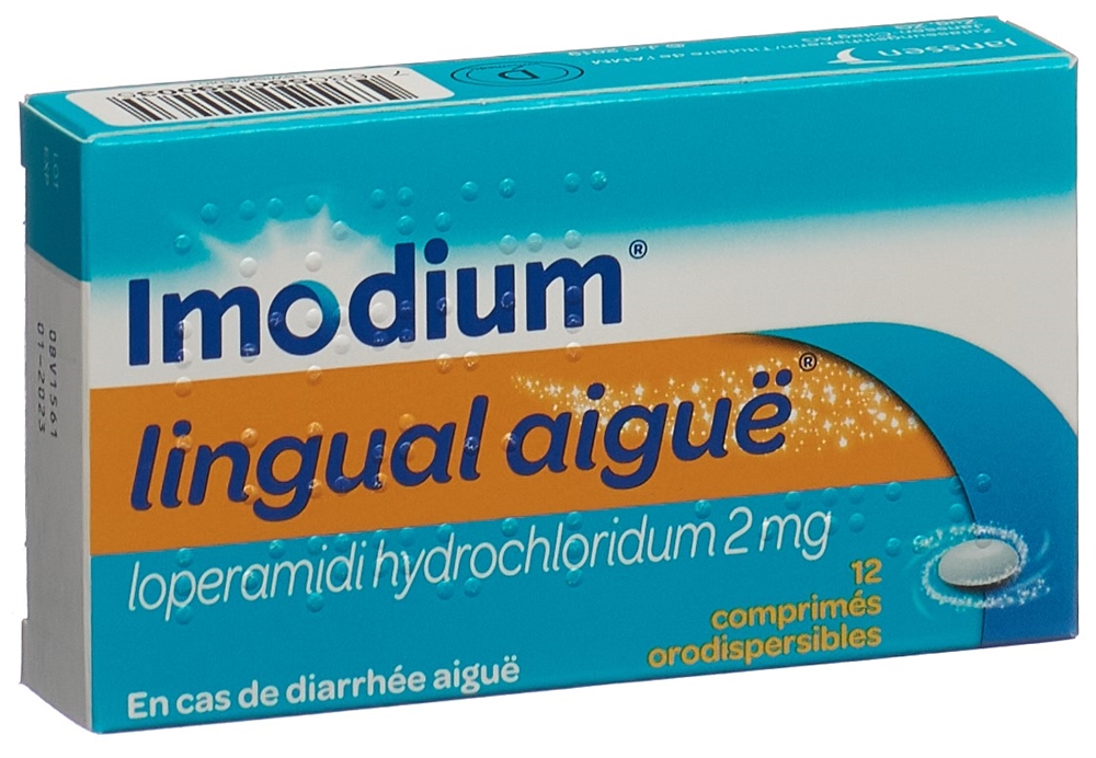 IMODIUM lingual aiguë 2 mg, image 4 sur 4