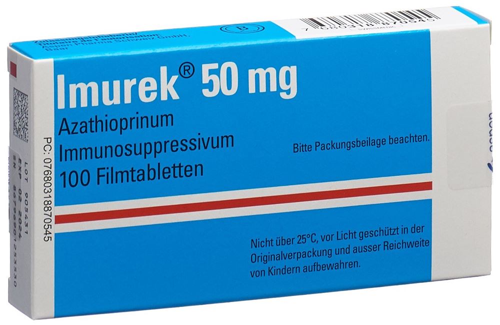 IMUREK cpr pell 50 mg blist 100 pce, image principale