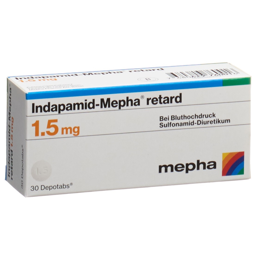 INDAPAMIDE retard 1.5 mg, image principale