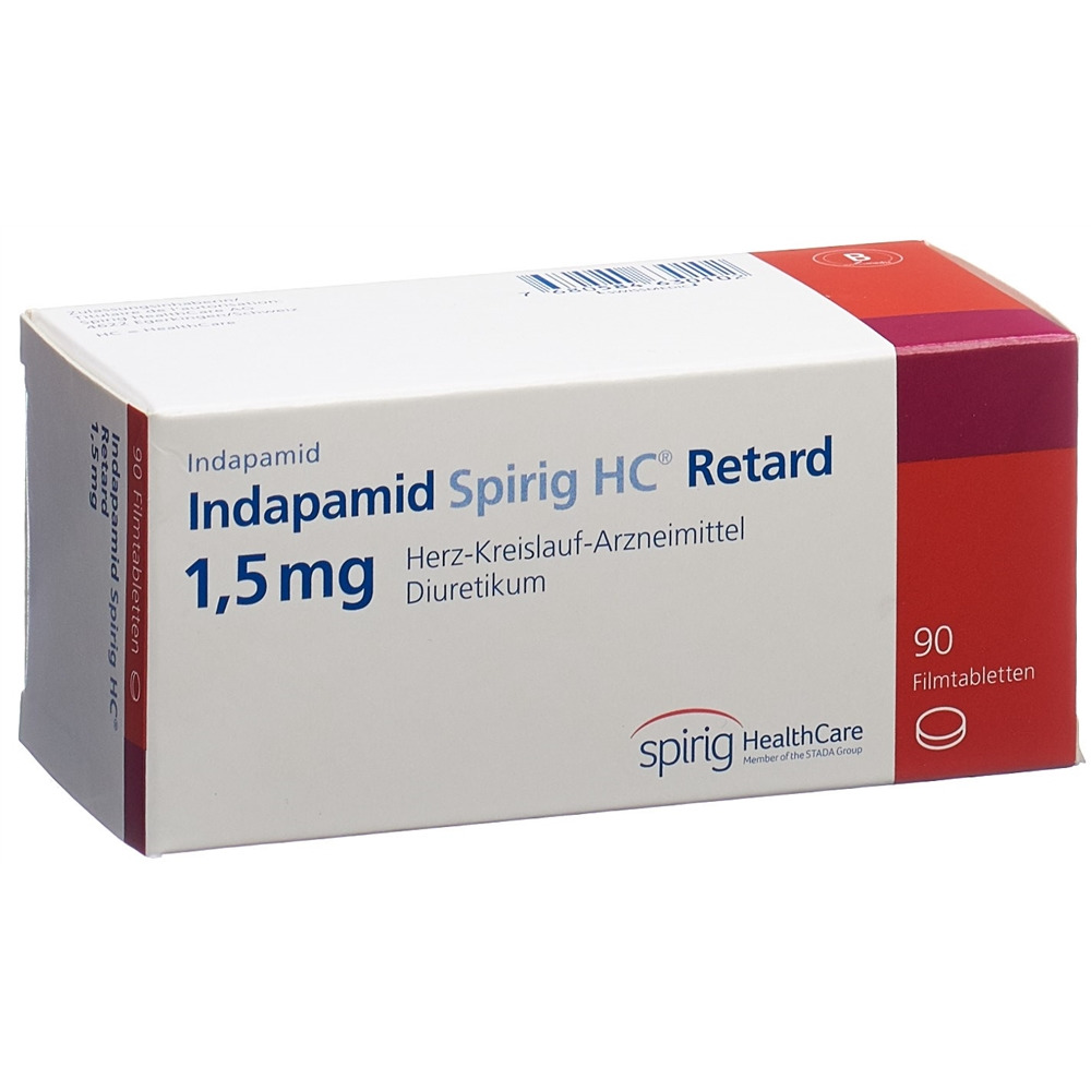 INDAPAMIDE Spirig HC 1.5 mg, Hauptbild