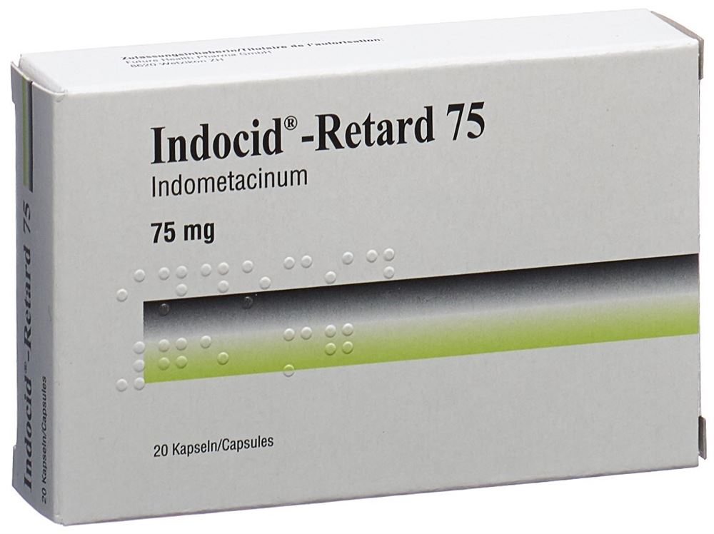 INDOCID Retard 75 mg, image principale
