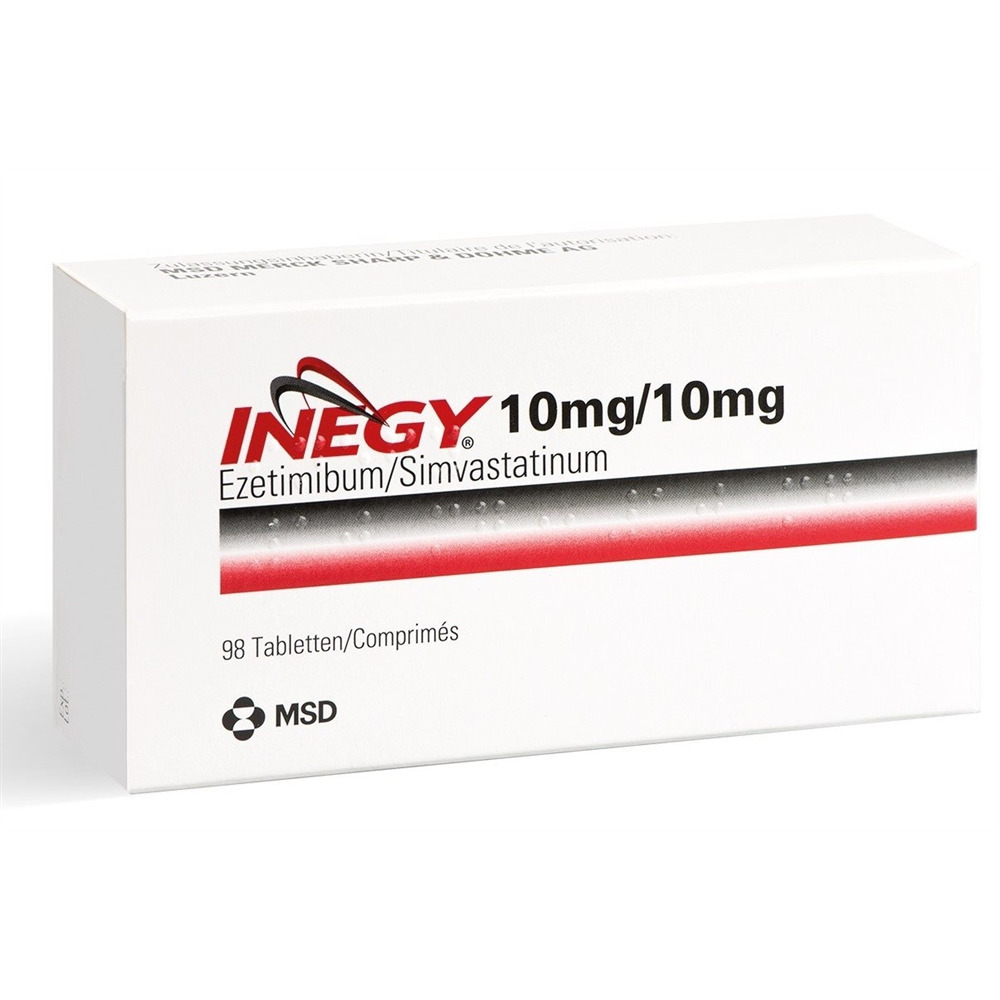 INEGY cpr 10/10 mg blist 98 pce, image principale