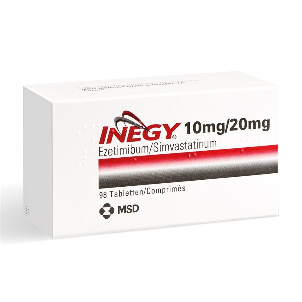 INEGY cpr 10/20 mg blist 98 pce, image principale