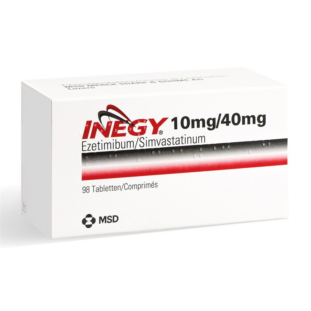 INEGY cpr 10/40 mg blist 98 pce, image principale