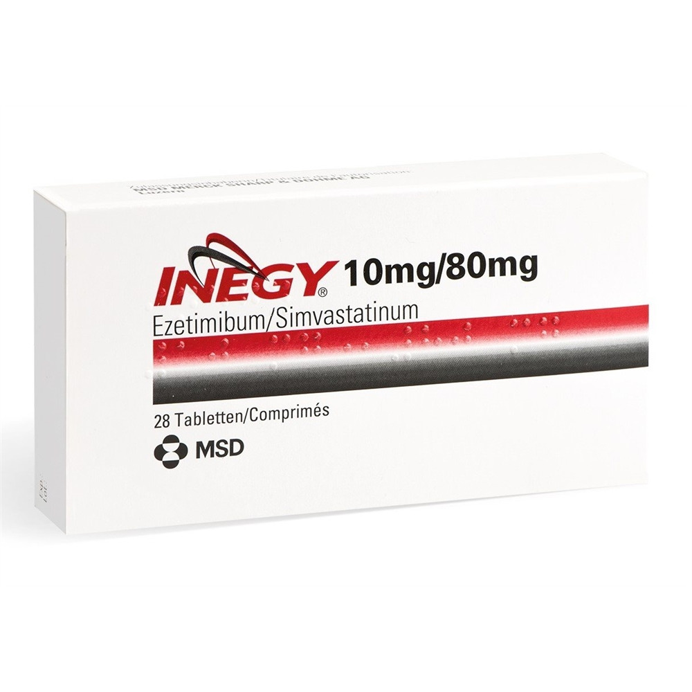 INEGY cpr 10/80 mg blist 28 pce, image principale