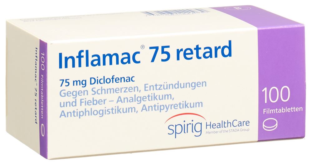 INFLAMAC retard 75 mg, image principale