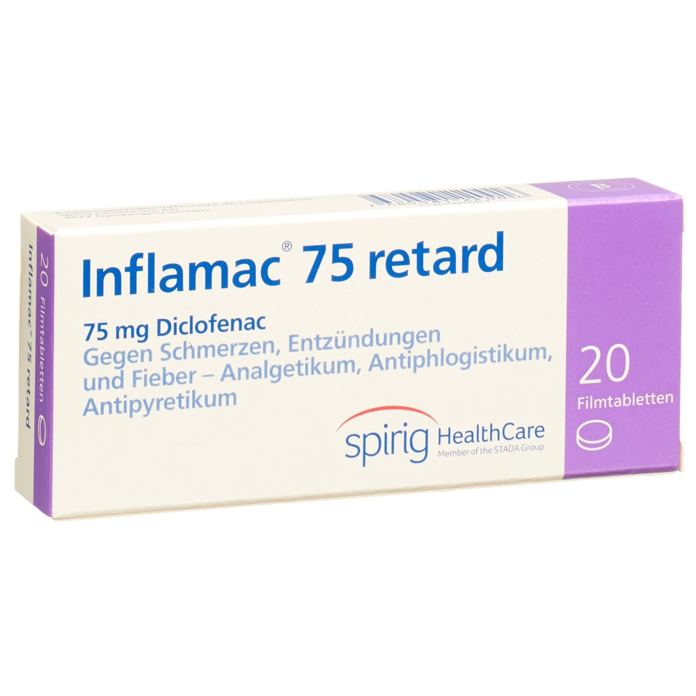 INFLAMAC retard 75 mg, image principale