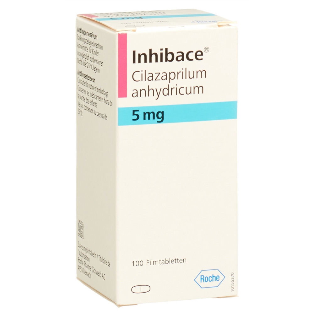 Inhibace cpr pell 5 mg fl verre 100 pce, image principale