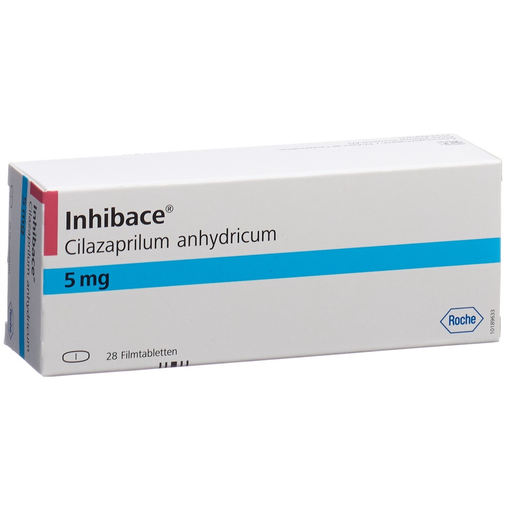 Inhibace Filmtabl 5 mg Blist 28 Stk, Hauptbild