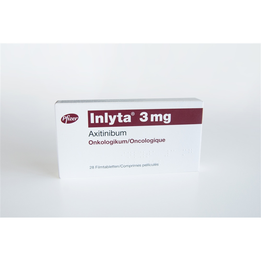INLYTA cpr pell 3 mg blist 28 pce, image principale