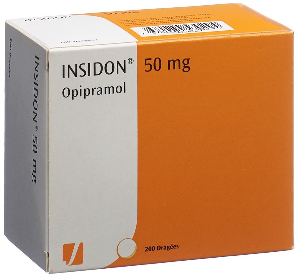 INSIDON Drag 50 mg Blist 200 Stk, Hauptbild