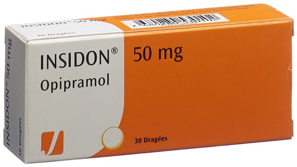 INSIDON drag 50 mg blist 30 pce, image principale
