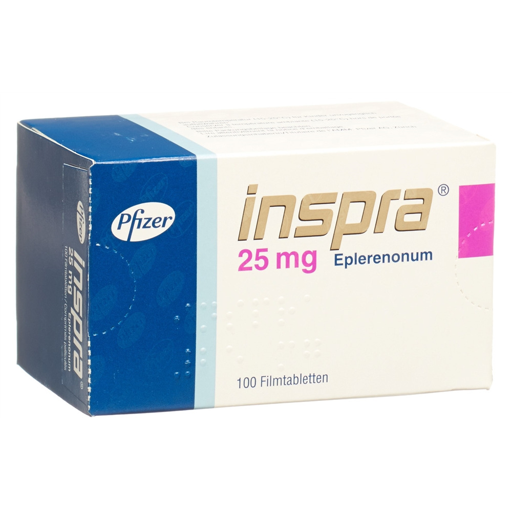 INSPRA cpr pell 25 mg blist 100 pce, image principale