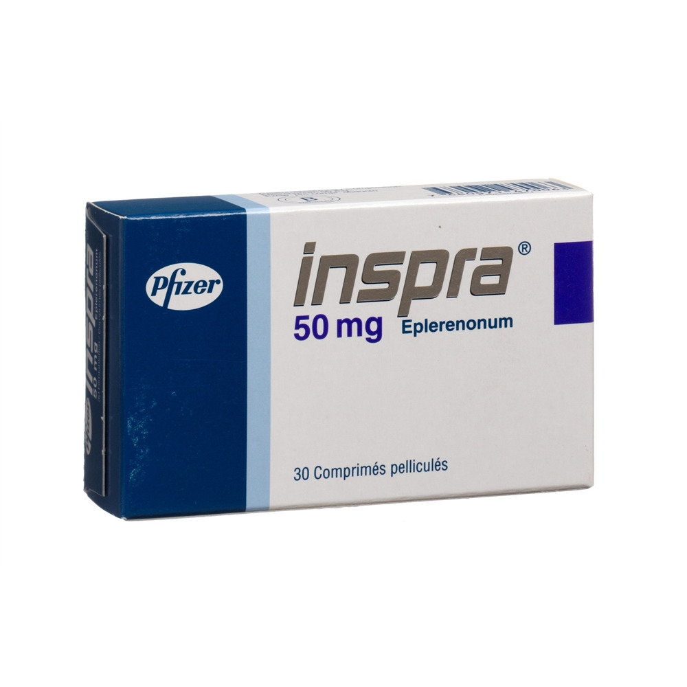 INSPRA cpr pell 50 mg blist 30 pce, image 2 sur 2