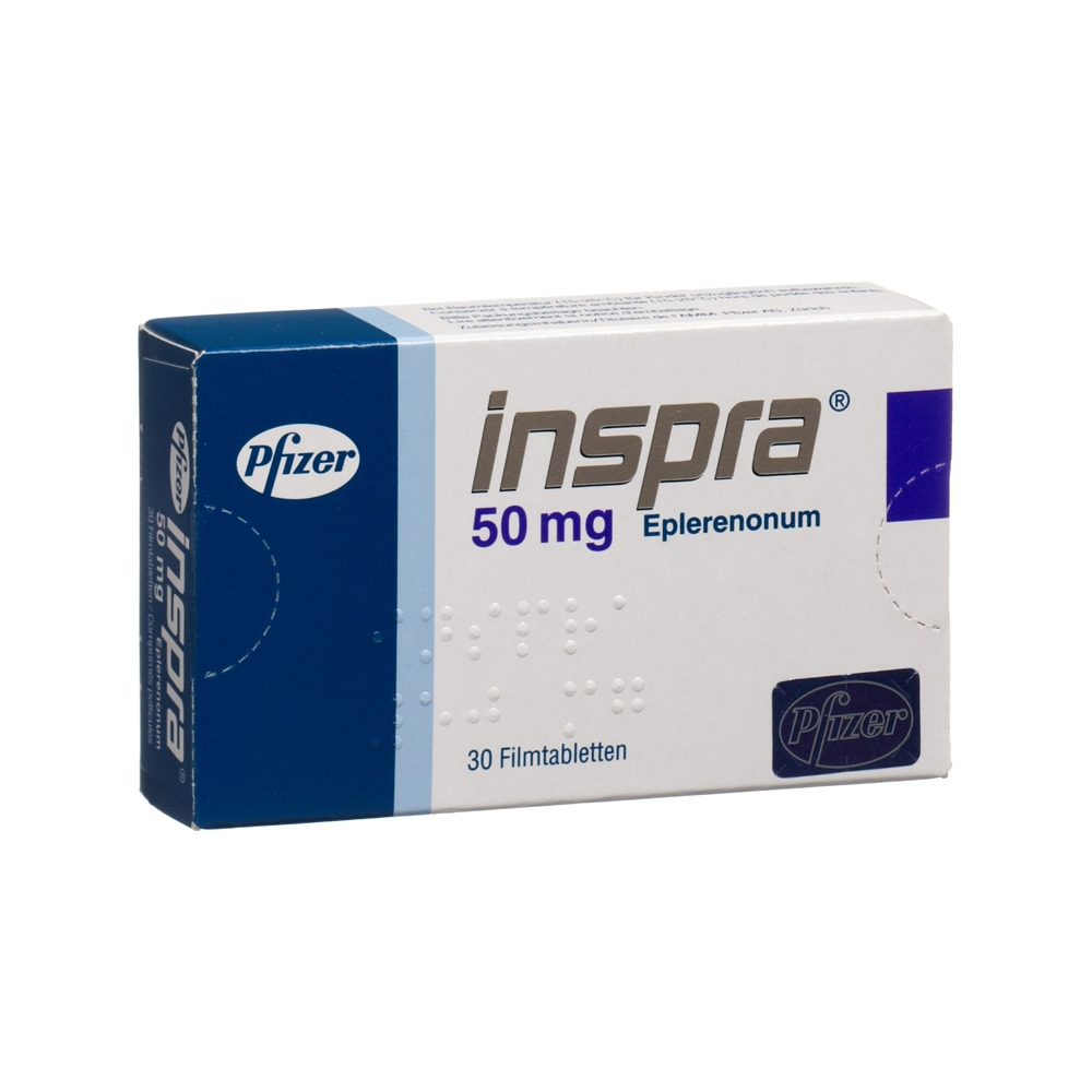 INSPRA cpr pell 50 mg blist 30 pce, image principale