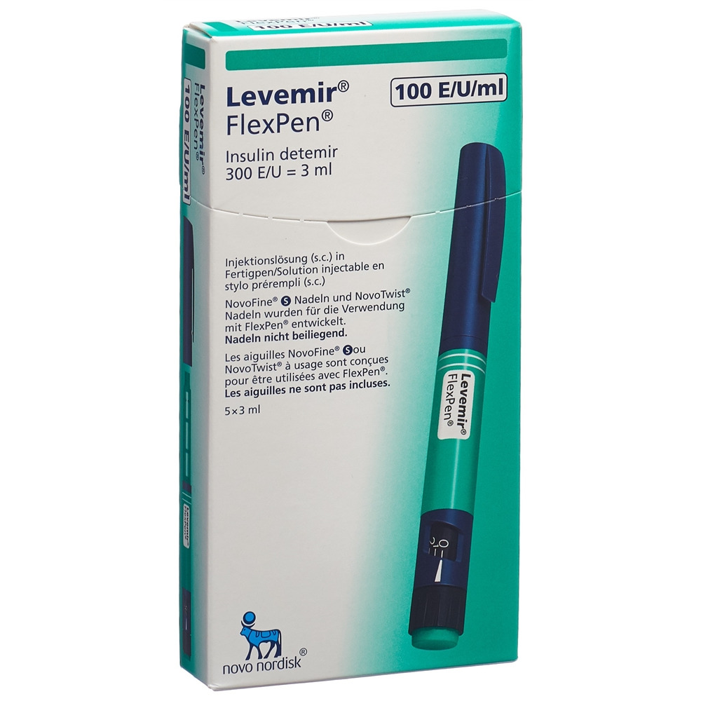 INSULINE Levemir FlexPen 100 E/ml, Hauptbild