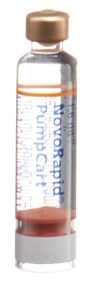 INSULINE NovoRapid PumpCart 100 E/ml, image 2 sur 3