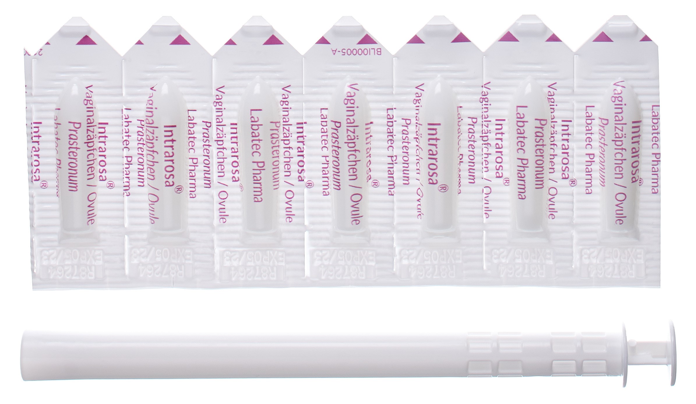 INTRAROSA supp vag 6.5 mg avec applicateurs blist 28 pce, image 2 sur 2
