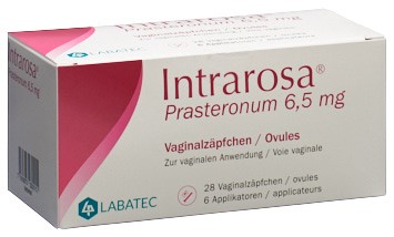 INTRAROSA Vag Supp 6.5 mg mit Applikatoren Blist 28 Stk, Hauptbild