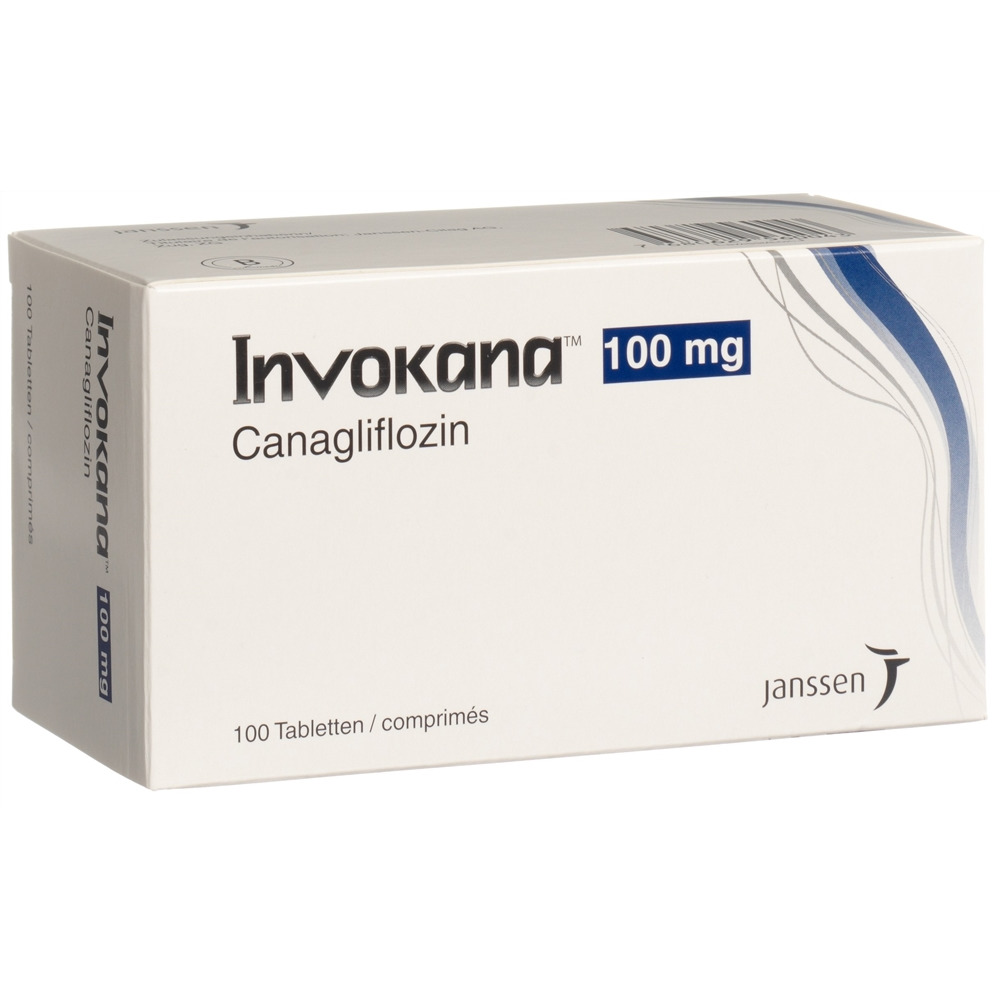 INVOKANA cpr pell 100 mg blist 100 pce, image principale