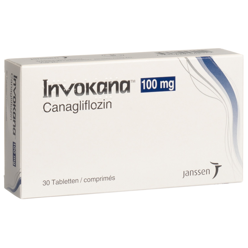 INVOKANA cpr pell 100 mg blist 30 pce, image principale