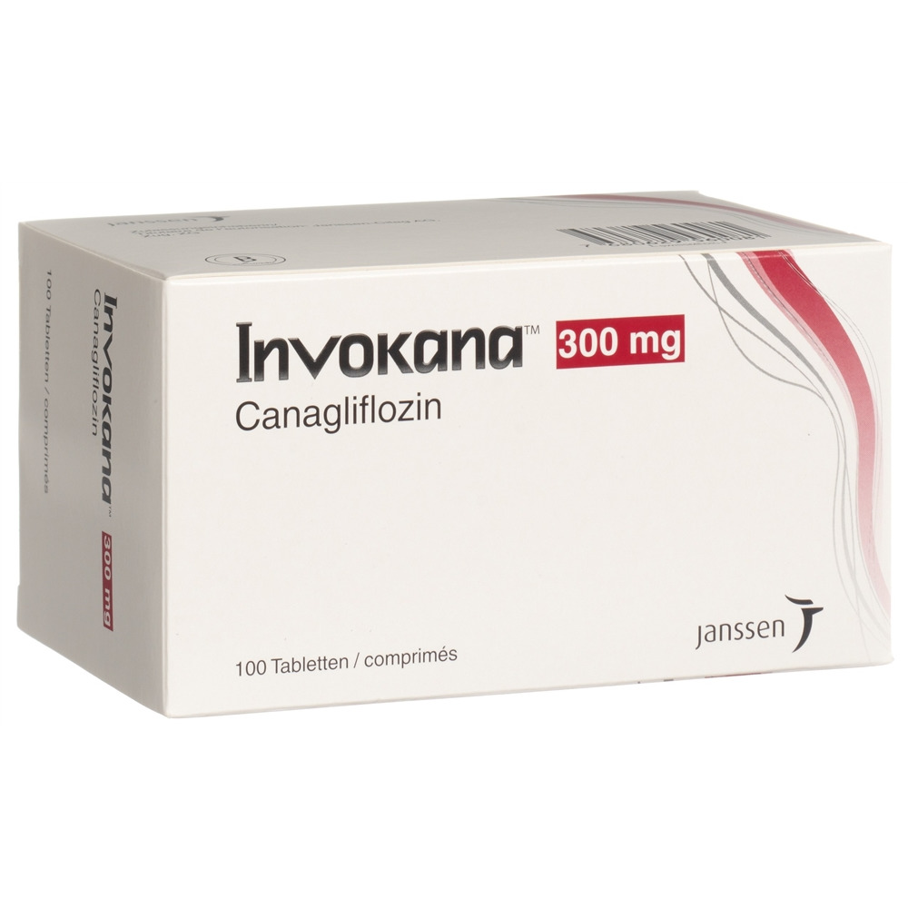 INVOKANA cpr pell 300 mg blist 100 pce, image principale