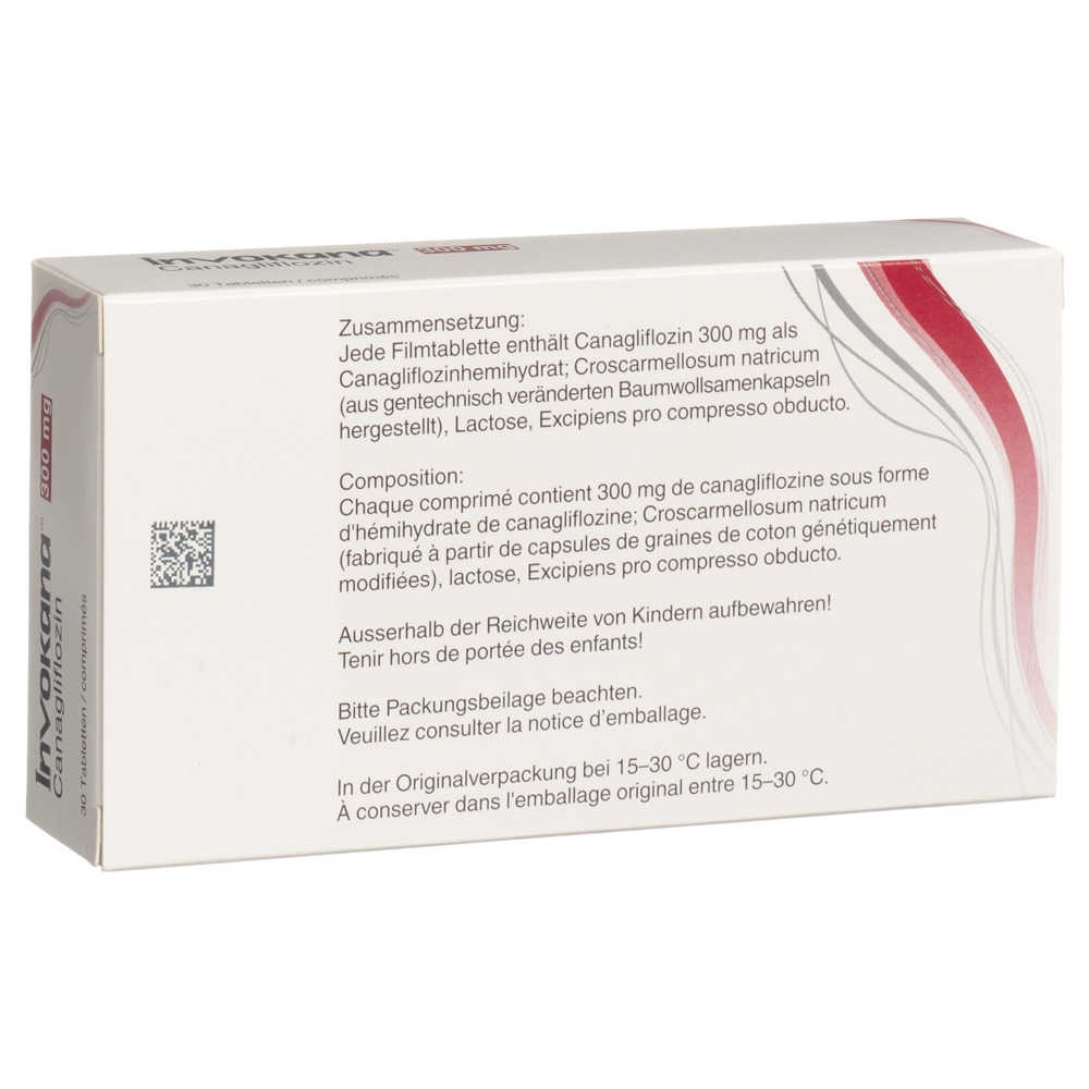 INVOKANA cpr pell 300 mg blist 30 pce, image 2 sur 2