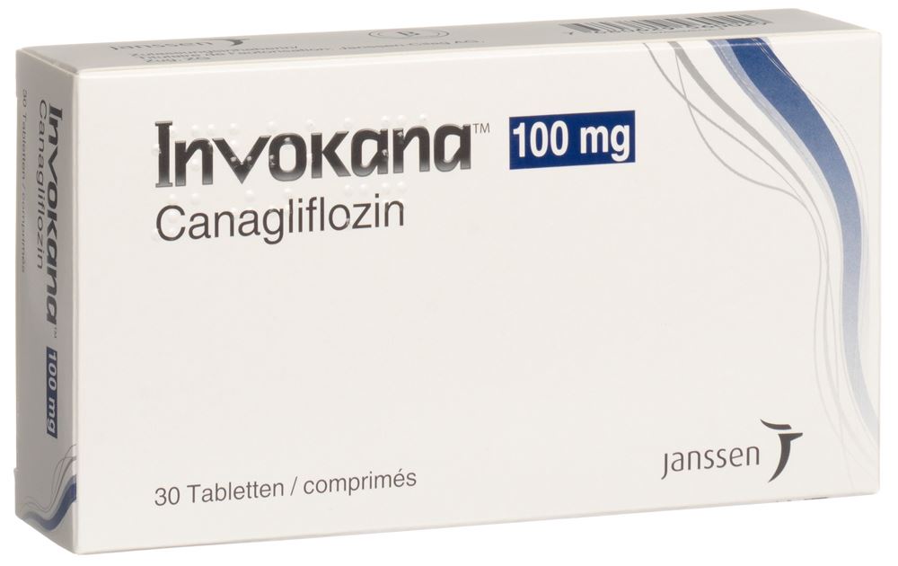 INVOKANA Filmtabl 100 mg Blist 30 Stk, Hauptbild