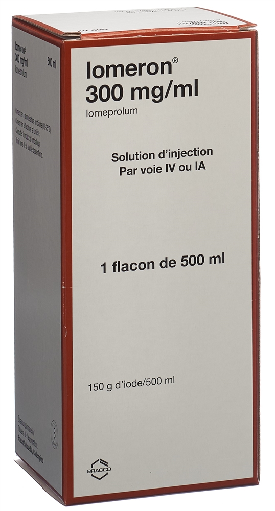 IOMERON Inj Lös 300 mg/ml 500ml Fl 1 Stk, Bild 2 von 2