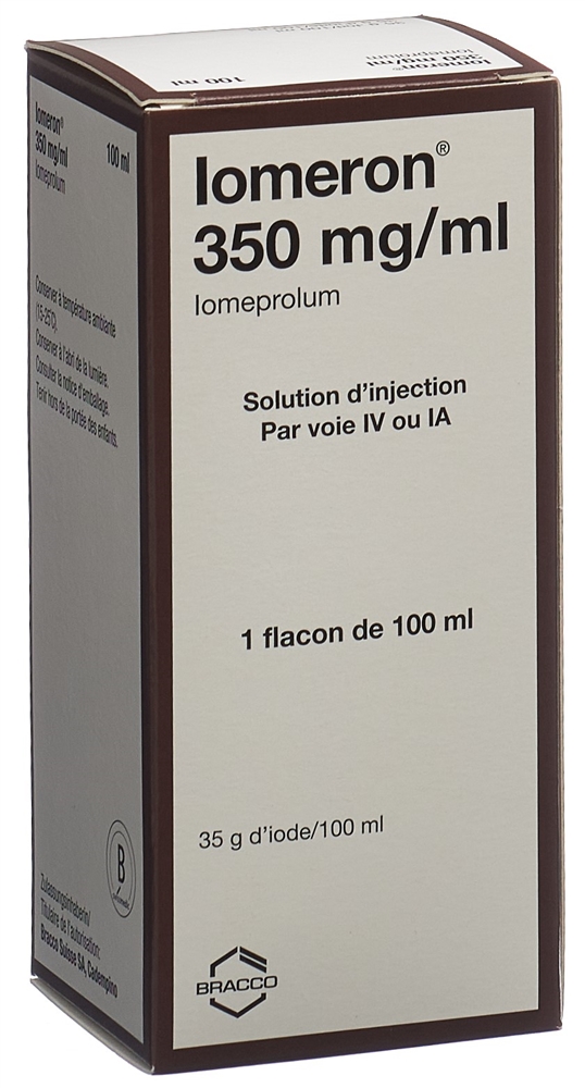 IOMERON Inj Lös 350 mg/ml 100ml Fl 1 Stk, Bild 2 von 2