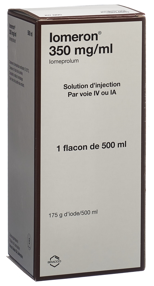 IOMERON Inj Lös 350 mg/ml 500ml Fl 1 Stk, Bild 2 von 2