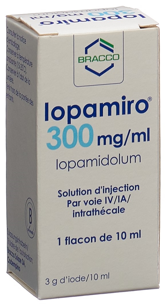IOPAMIRO Inj Lös 300 mg/ml 10ml Flasche Durchstf 1 Stk, Bild 2 von 2