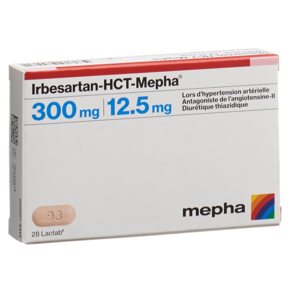 IRBESARTAN HCT Mepha, image 2 sur 2