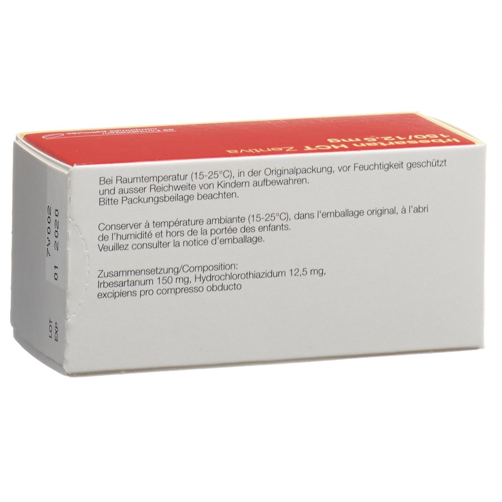 IRBESARTAN HCT Zentiva, image 2 sur 2