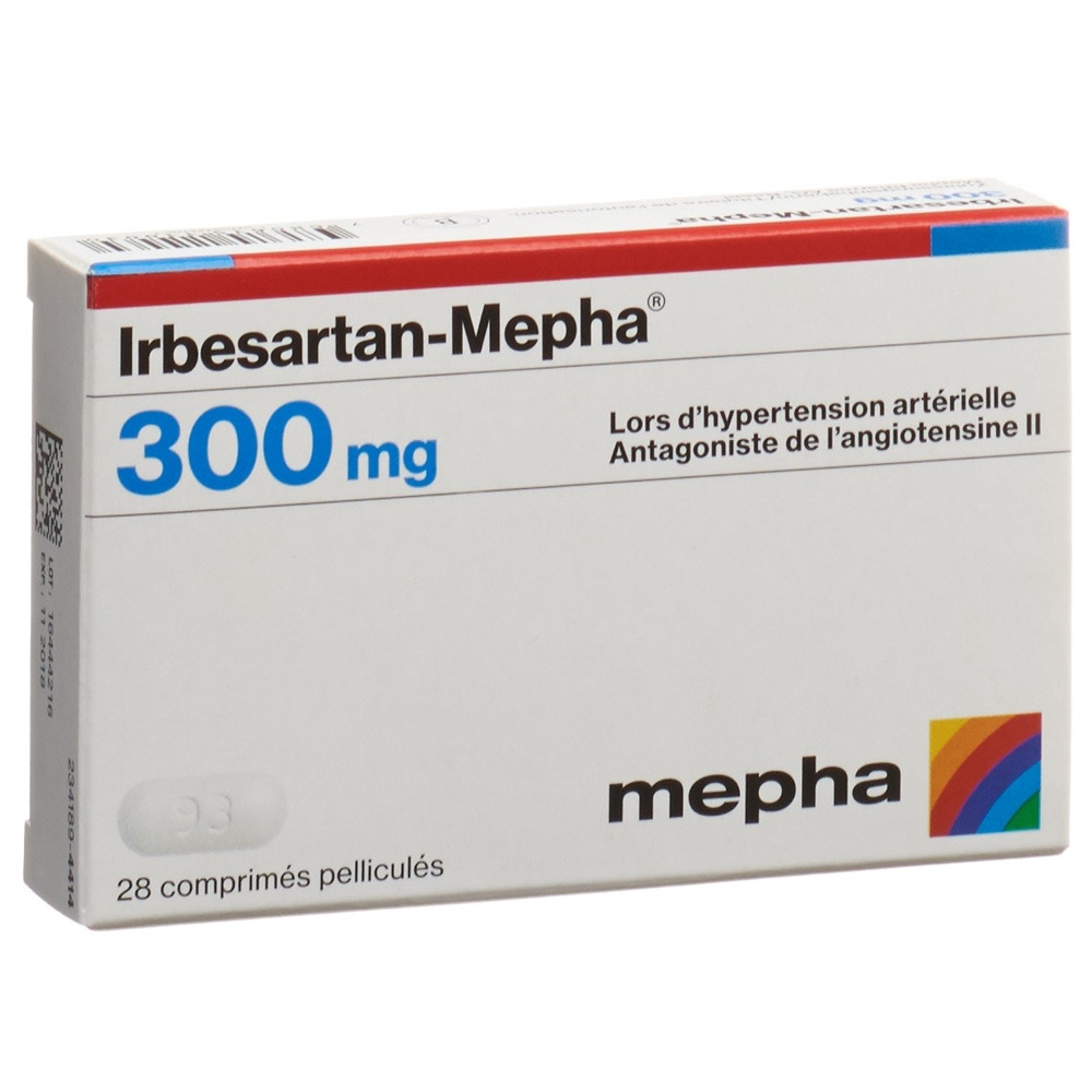 IRBESARTAN Mepha 300 mg, image 2 sur 2