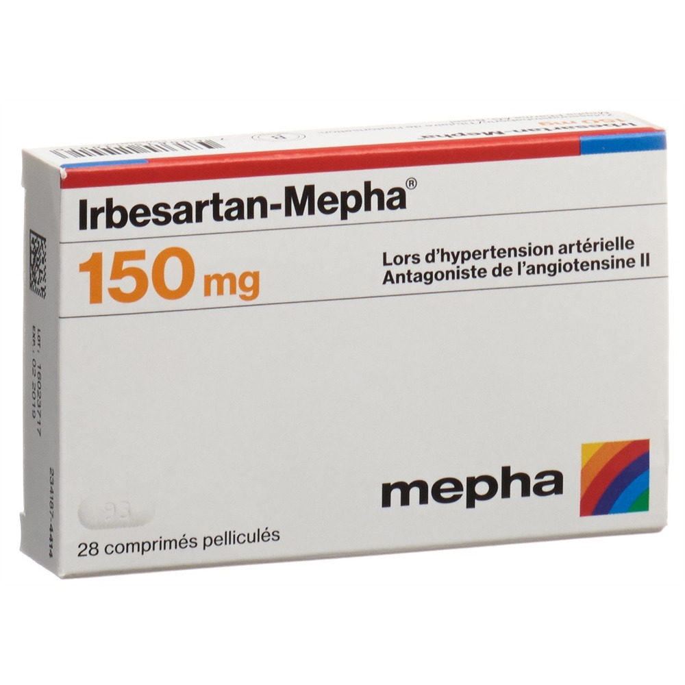 IRBESARTAN Mepha 150 mg, Bild 2 von 2