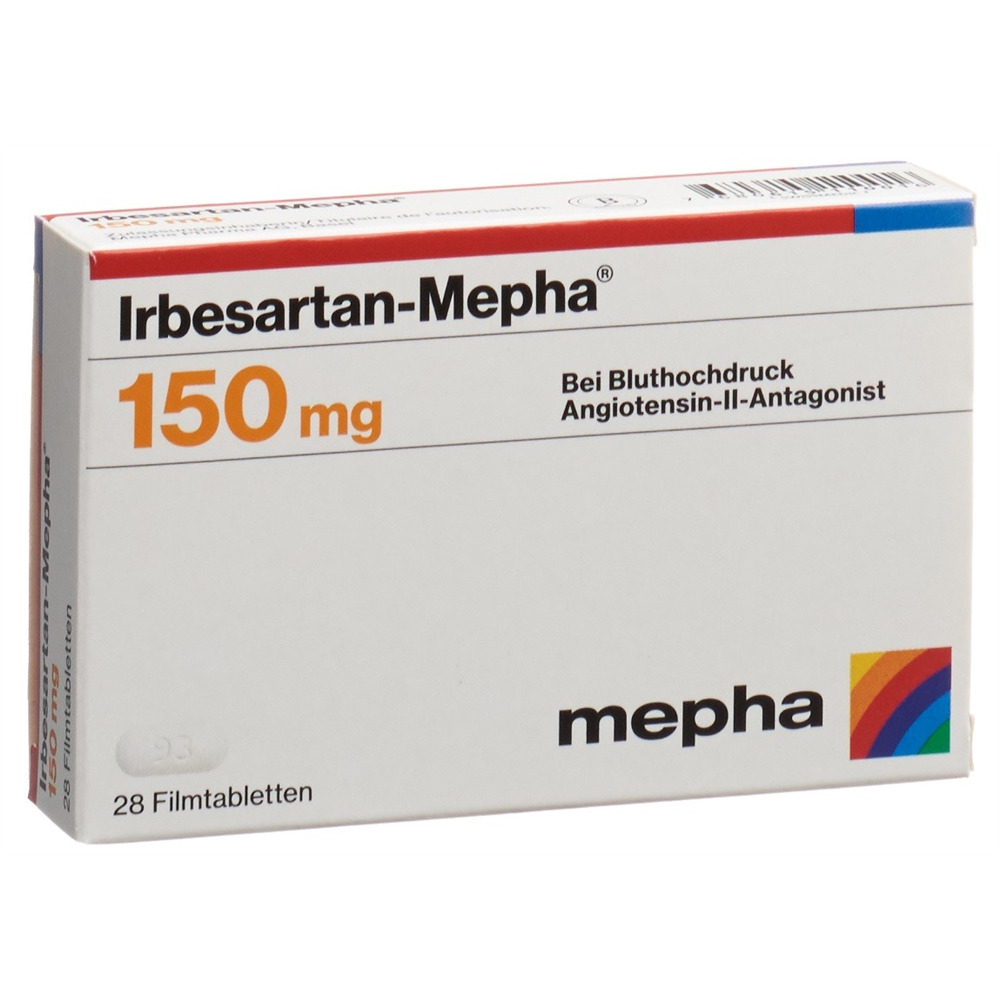 IRBESARTAN Mepha 150 mg, Hauptbild