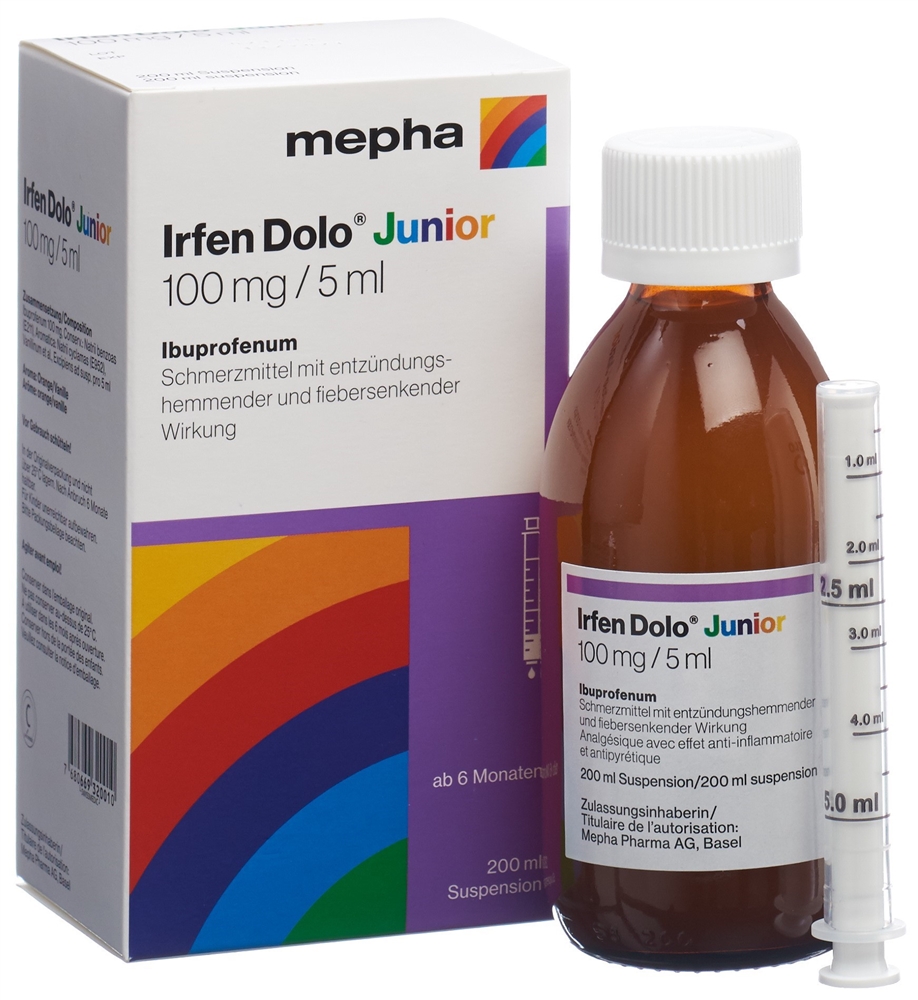 IRFEN Junior 100 mg/5ml, image 2 sur 4