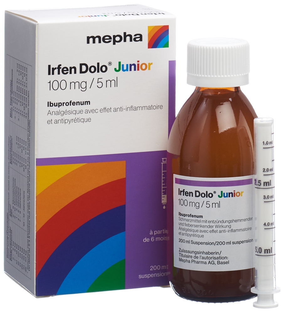 IRFEN Junior 100 mg/5ml, image 3 sur 4