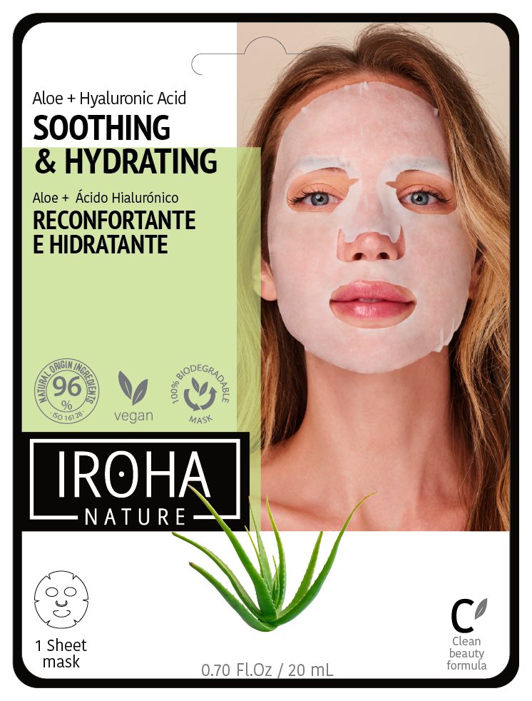 Iroha Maske Aloe / Gr Tea / Ginseng, Hauptbild