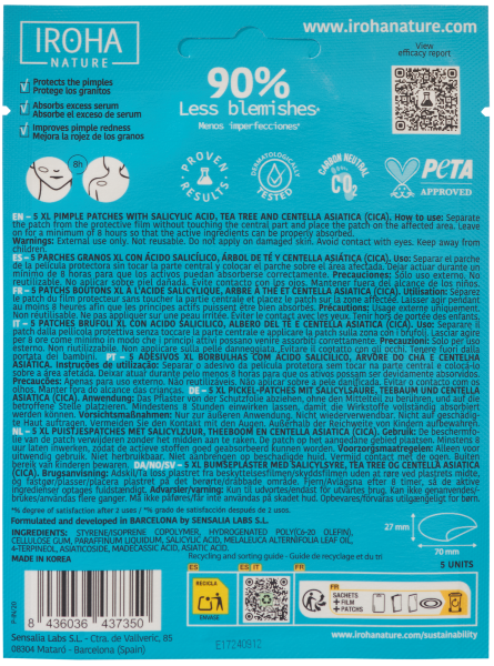 Iroha XL Pimple Patches, image 2 sur 2