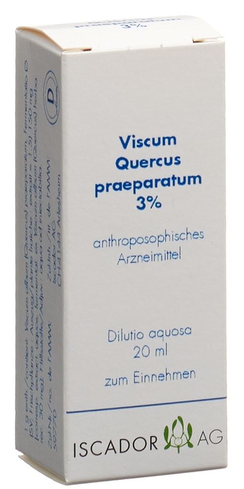 ISCADOR viscum quercus praeparatum 3 %, image principale