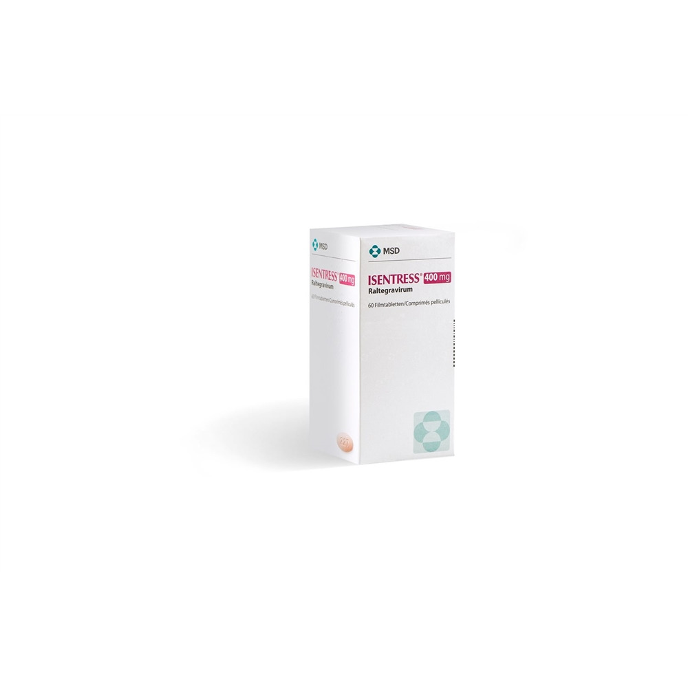 ISENTRESS Filmtabl 400 mg Ds 60 Stk, Hauptbild
