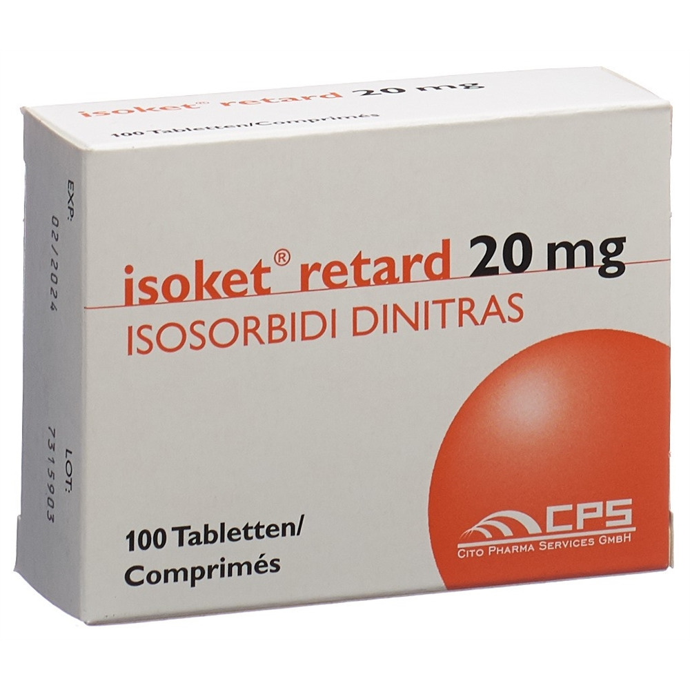 ISOKET retard 20 mg, image principale