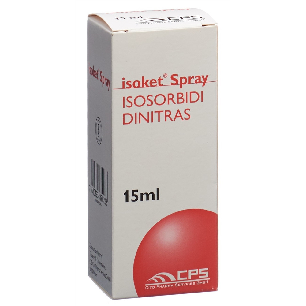 ISOKET spray pour pulvérisation buccale fl 15 ml, image principale