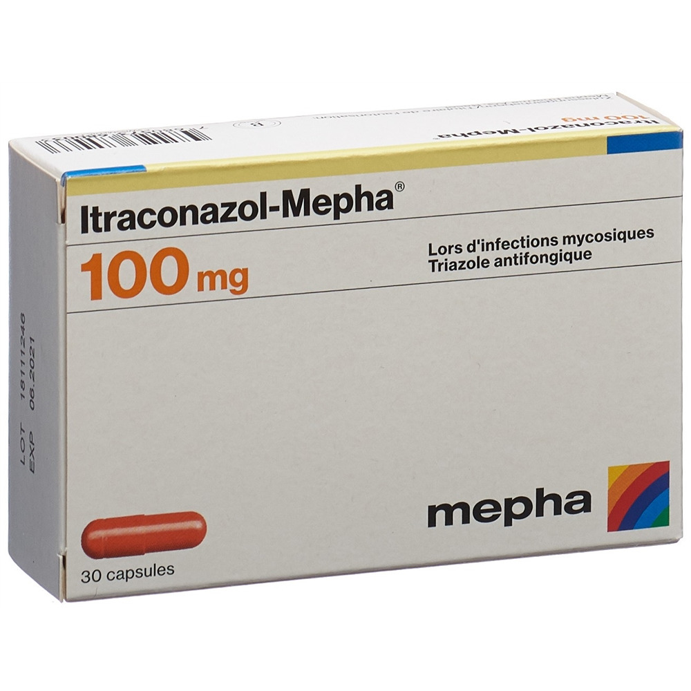 ITRACONAZOLE Mepha 100 mg, Bild 2 von 2