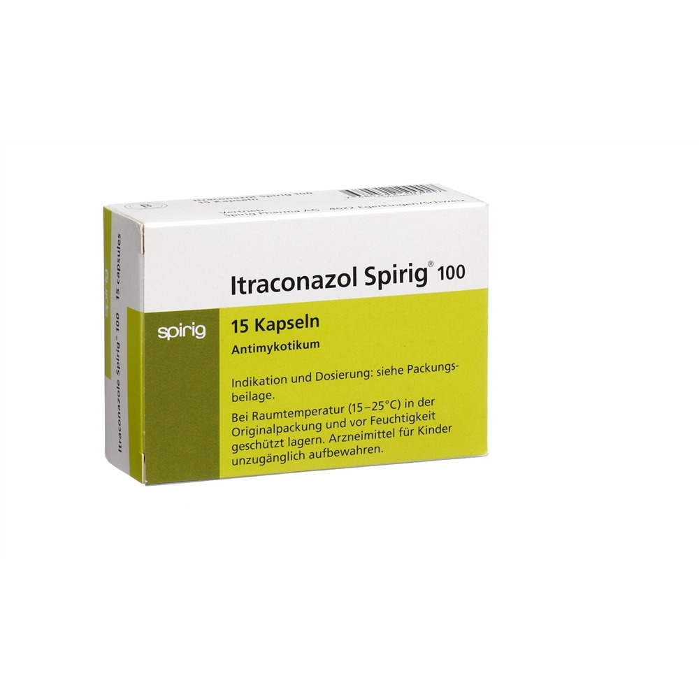 ITRACONAZOLE Spirig 100 mg, Hauptbild