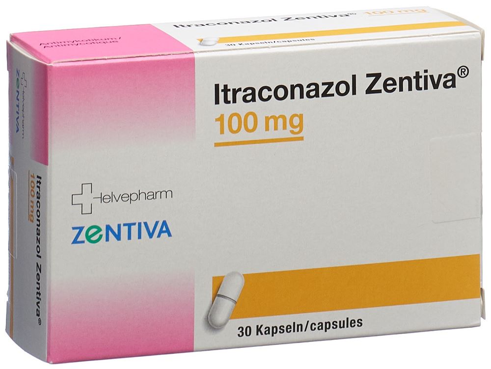 ITRACONAZOLE Zentiva 100 mg, image principale